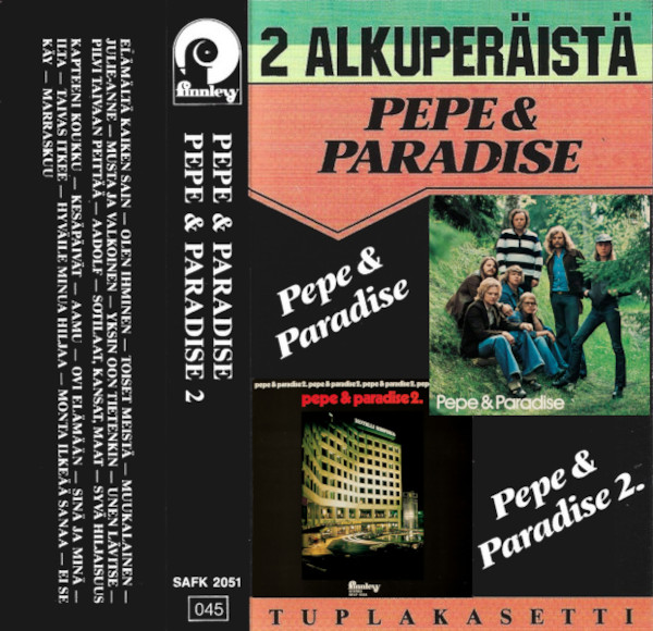 Pepe & Paradise / Pepe & Paradise 2 -kasetin kansilehti
